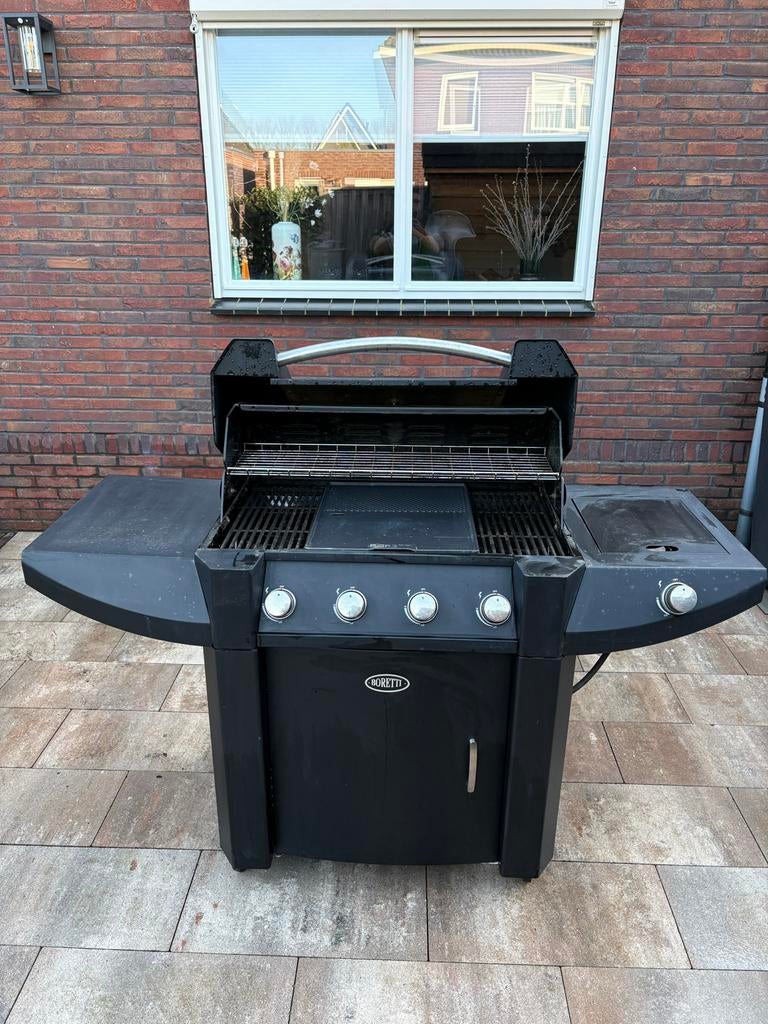 Boretti Robusto gasbarbecue met gaspit, Ophalen, Gebruikt