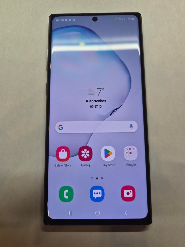 Samsung Galaxy Note 10+ Plus Zwart, Telecommunicatie, Mobiele telefoons | Hoesjes en Frontjes | Samsung, Zo goed als nieuw, Ophalen of Verzenden