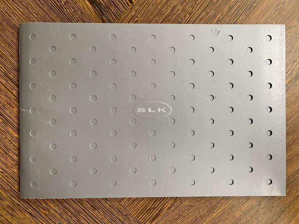 Amerikaanse brochure Mercedes-Benz SLK-klasse 1996 R170 USA, Nieuw, Mercedes-Benz, Mercedes, Ophalen of Verzenden