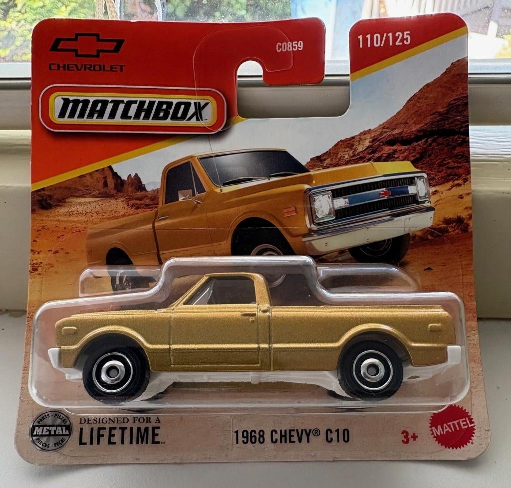 Matchbox 1968 Chevy Chevrolet C10 Pickup, Ophalen of Verzenden, Nieuw, Auto