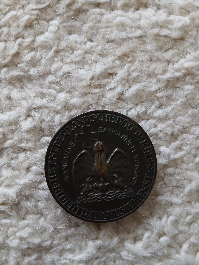 Zeldzame Medaille Nederlandse Bloedtransfusiedienst, Ophalen of Verzenden