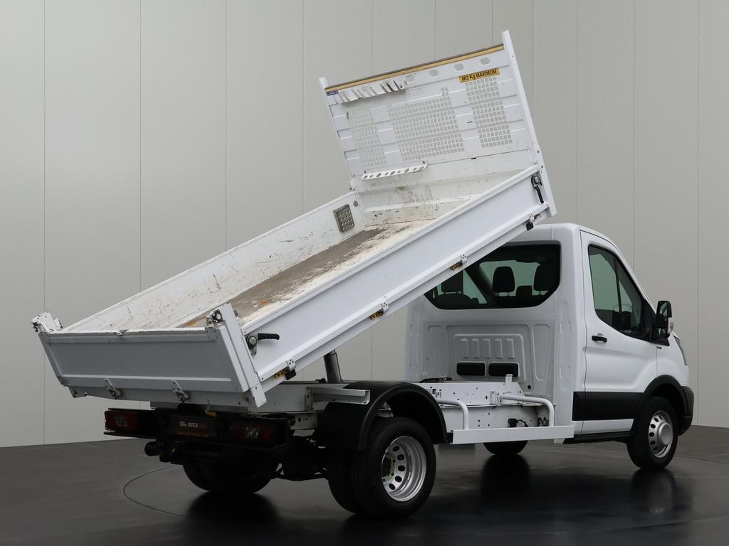Ford Transit 2.0TDCi 170PK Kipper | 3500Kg Trekhaak | Airco, Gebruikt, 2525 kg, Wit, 170 pk