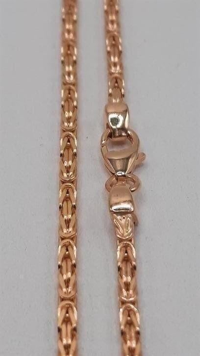 gouden Koningsketting 14kt Massief, Www.bredajuwelier.nl, Nieuw, Ophalen of Verzenden, Www.bredajuwelier.nl