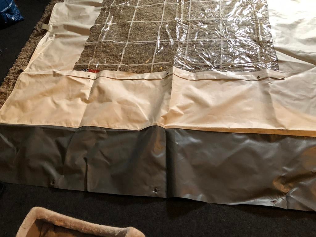 Zijwanden safariroom, Ophalen