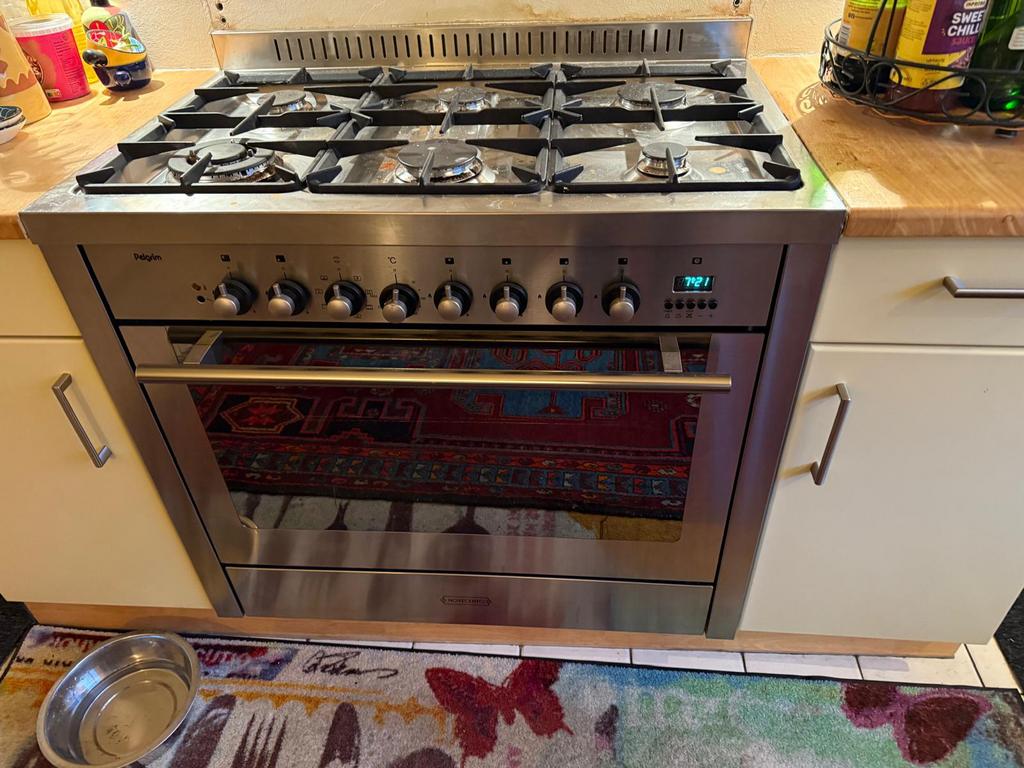 Pelgrim 90CM fornuis, Ophalen, Gebruikt, 60 cm of meer, Gas