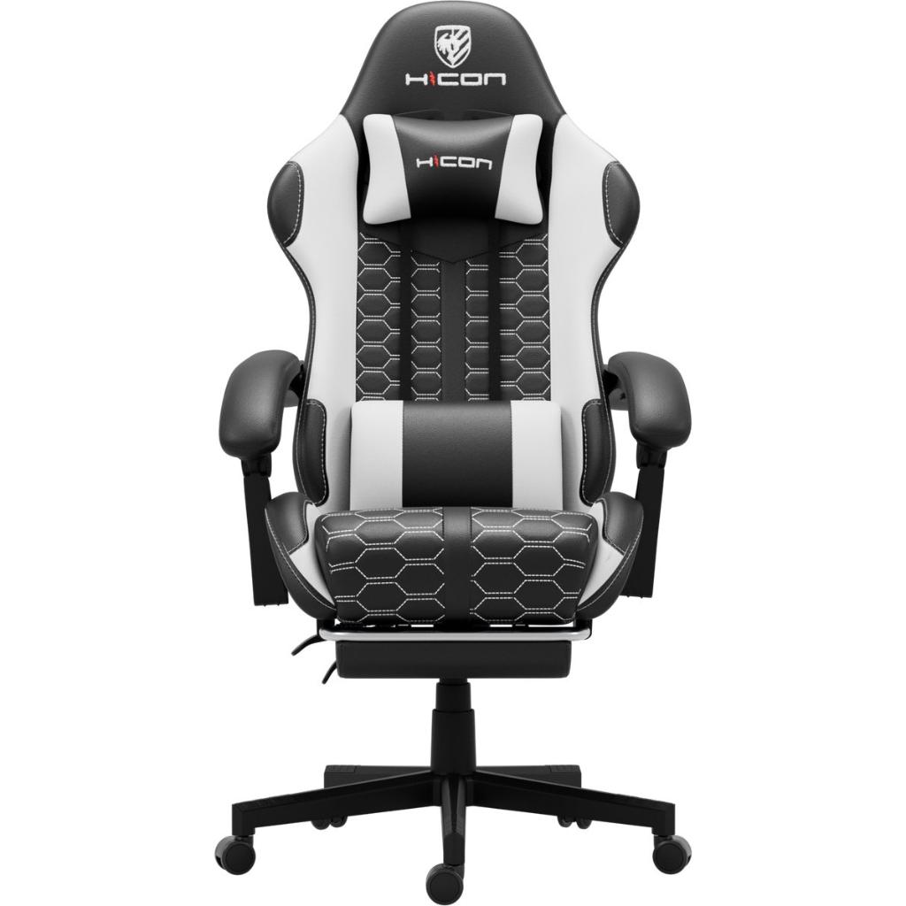 Gamestoel-Gamestoel met Voetsteun - Gaming stoel-Wit-150 kg, Ophalen, Gaming bureaustoel, Wit, Nieuw