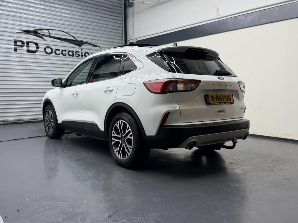 Ford Kuga 2.5 PHEV Titanium X - Pano - Trekhaak- Winter pakk, 14 kWh, Gebruikt, 4 cilinders, Leder en Stof