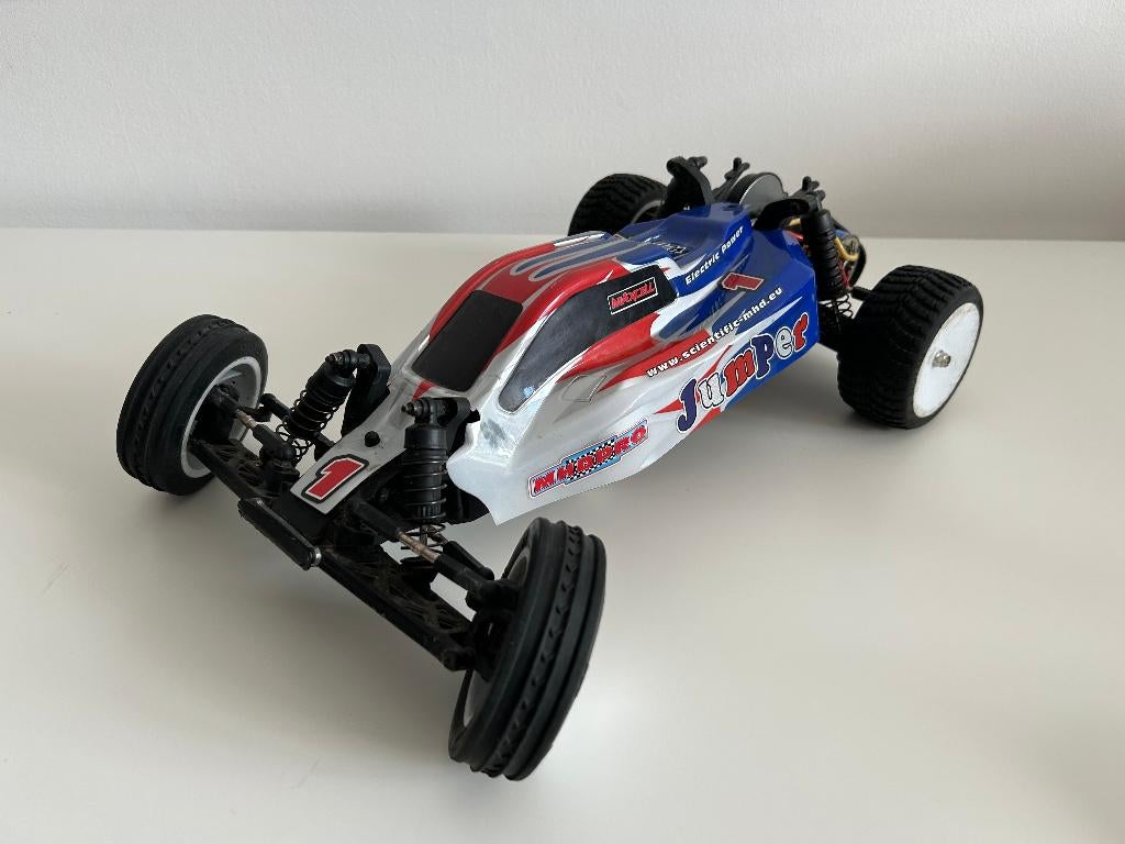 MHD Jumper 2,4ghz 1/10 rc auto, Elektro, Gebruikt, Auto offroad, Ophalen of Verzenden