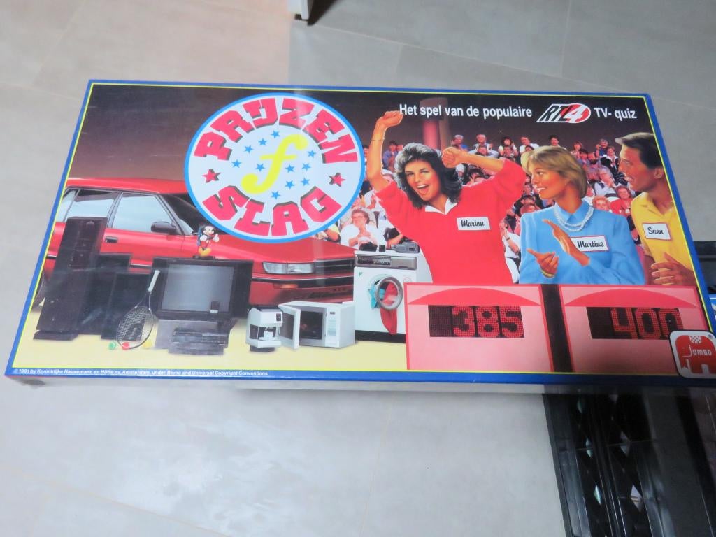 Vintage spel, prijzenslag 1991, ongeopend, in originele seal, Ophalen of Verzenden, Nieuw, Jumbo