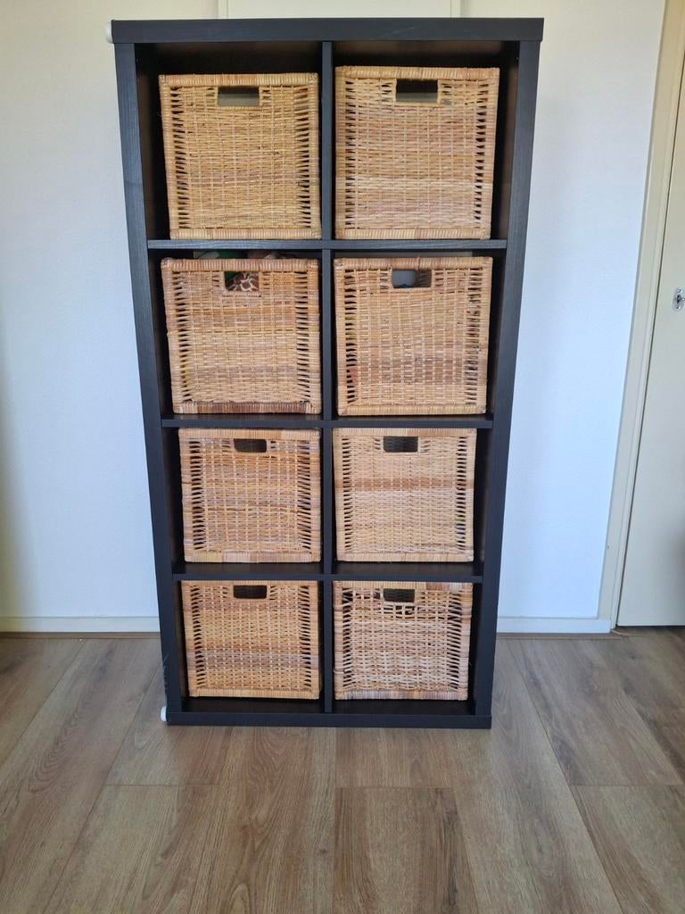 Ikea vakkenkast met manden, Ophalen of Verzenden, 25 tot 50 cm, 50 tot 100 cm, Minder dan 100 cm