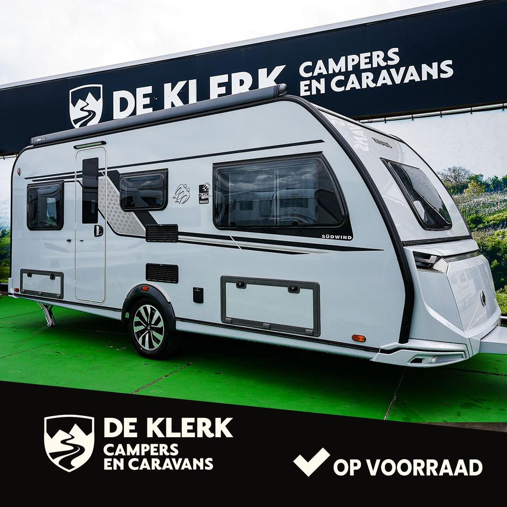 Knaus SUDWIND 500 EU BlackSelection Campovolo grey / 50% Dea, Caravans en Kamperen, Caravans, 7 tot 8 meter, Bedrijf, Info@deklerkcaravans.nl