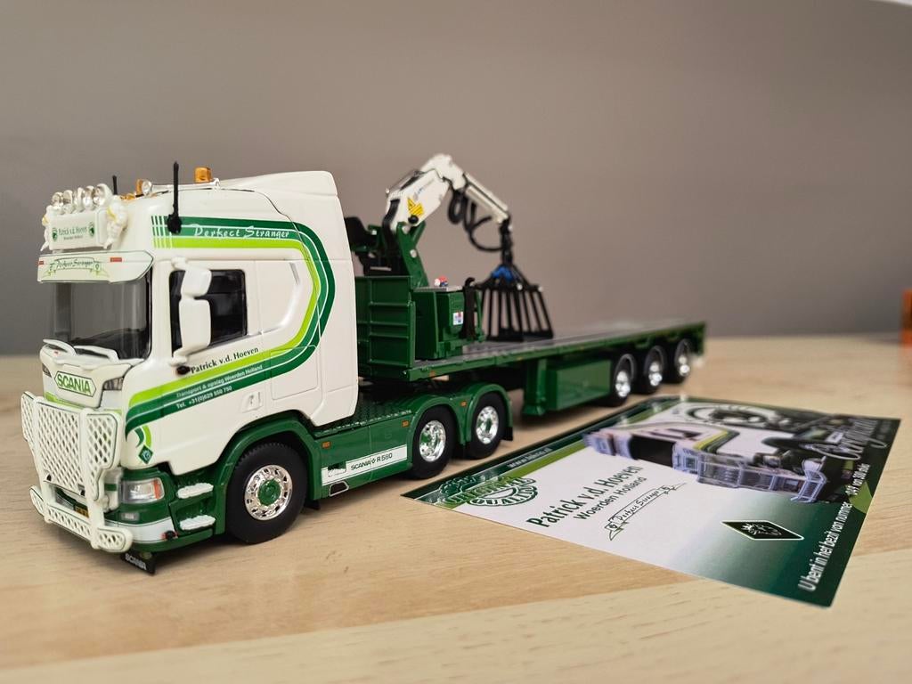 Tekno Scania Patrick Van Den Hoeven, Ophalen of Verzenden, Zo goed als nieuw, Bus of Vrachtwagen, Tekno