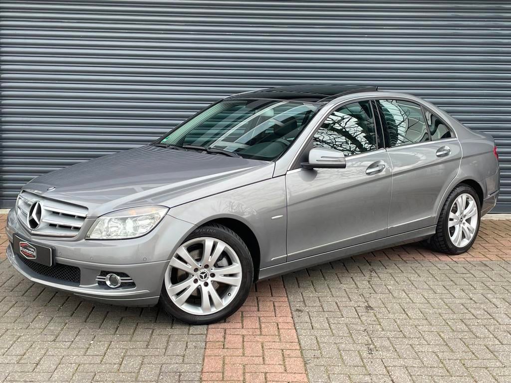 Mercedes-Benz C-klasse 200 K Avantgarde Panoramadak | Pdc |, Automaat, Traction-control, Achterwielaandrijving, Zwart