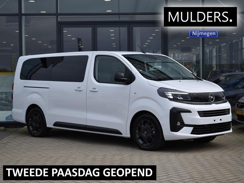 Opel Zafira Life Electric L3 75 kWh VOORRAAD KORTING, 12 maanden, 8 stoelen, Overige carrosserieën, Wit