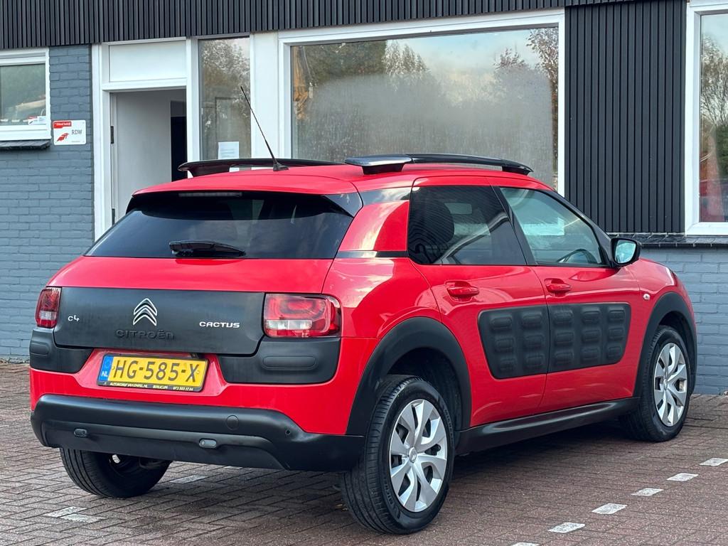 Citroen C4 Cactus 1.2 PureTech Feel / Dealer OH / Camera /, Voorwielaandrijving, Euro 5, Gebruikt, 1199 cc