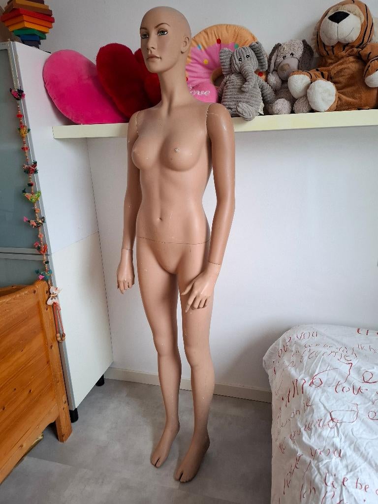 nette etalagepop, Ophalen, Gebruikt