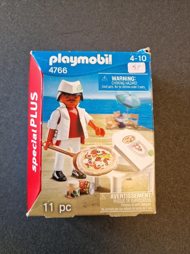 Playmobil 4766 Pizzabakker, Ophalen, Zo goed als nieuw, Complete set
