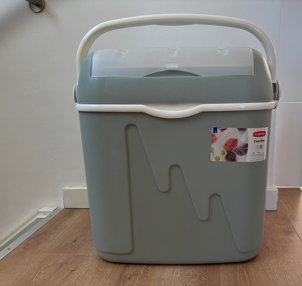 Curver koelbox 39l grijs, Ophalen, Zo goed als nieuw, Koelbox, Koelelement