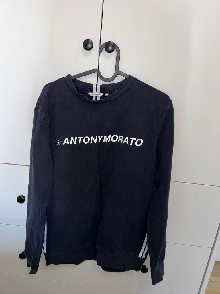 Antony Morato sweater maat M, Kleding | Heren, Ophalen of Verzenden, Zo goed als nieuw, Maat 48/50 (M), Zwart