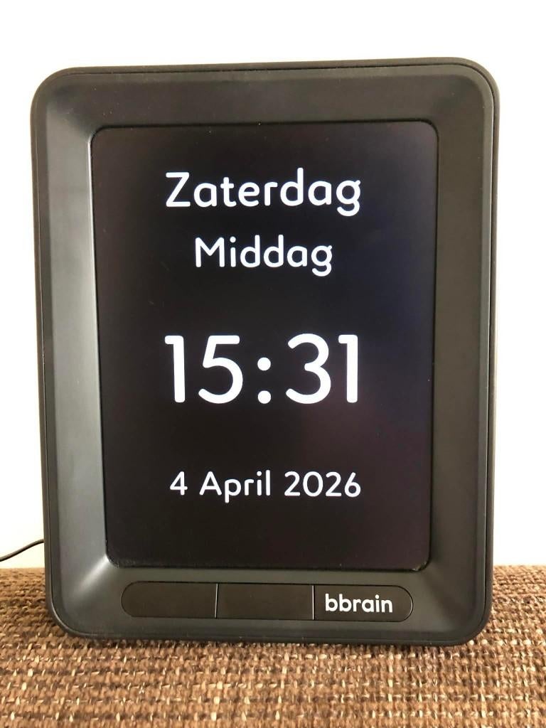 bbrain dementieklok, Ophalen of Verzenden, Zo goed als nieuw, Overige typen