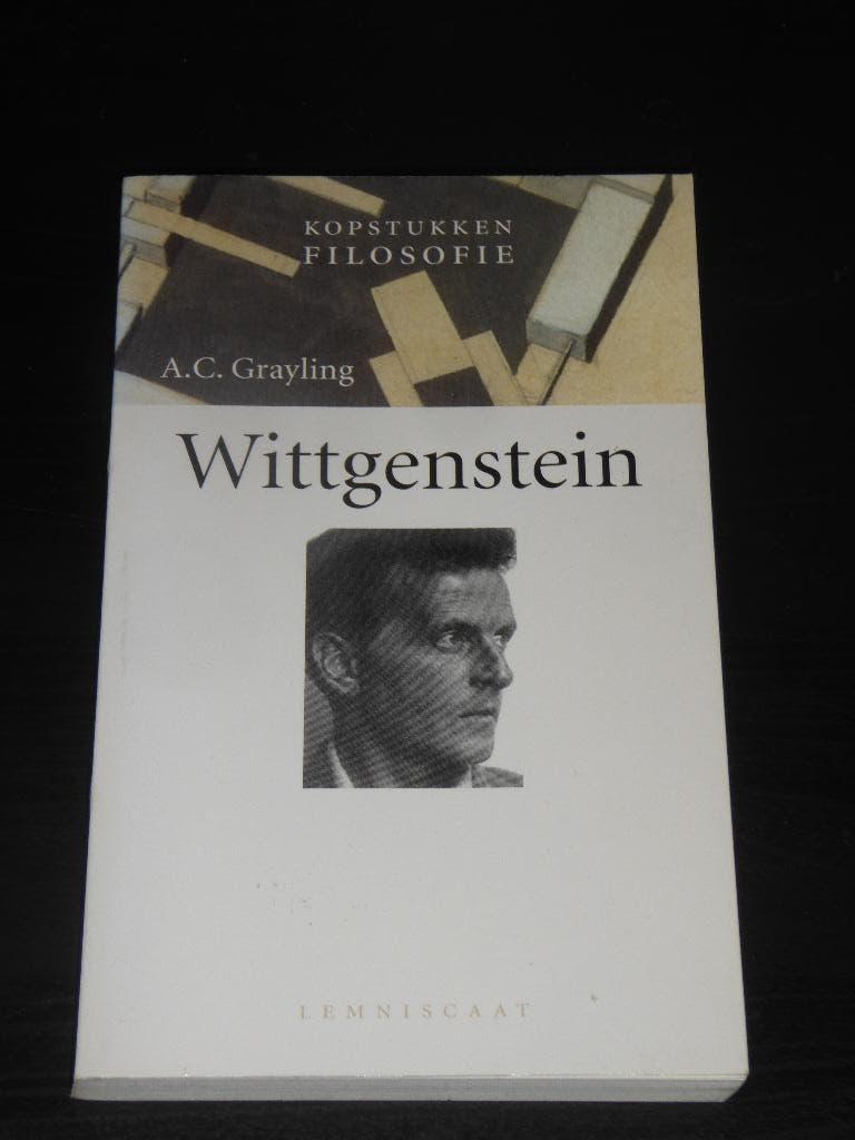 A.C. GRAYLING - WITTGENSTEIN  KOPSTUKKEN FILOSOFIE, Verzenden, Zo goed als nieuw, Algemeen, A.C. Grayling