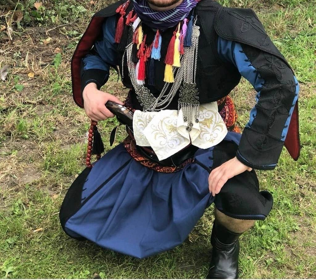 Traditioneel Turks Kostuum - Heren Danskleding, Hobby en Vrije tijd, Kostuums, Theaterbenodigdheden en LARP, Gebruikt, Pak of Jurk