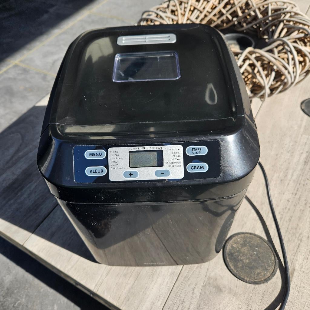 Broodbak machine, Ophalen, Kijkvenster, Nieuw, Zonder timer