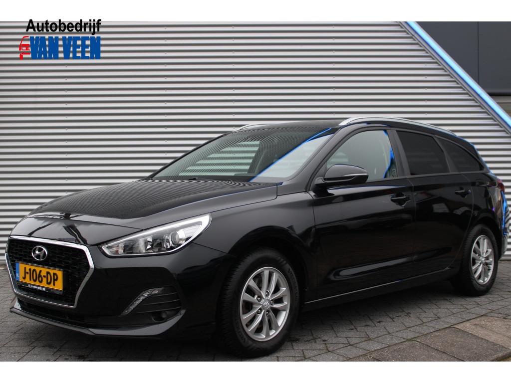 Hyundai i30 Wagon 1.0 T-GDI Comfort Navi | Clima | Org NL |, Voorwielaandrijving, Stof, Gebruikt, Zwart