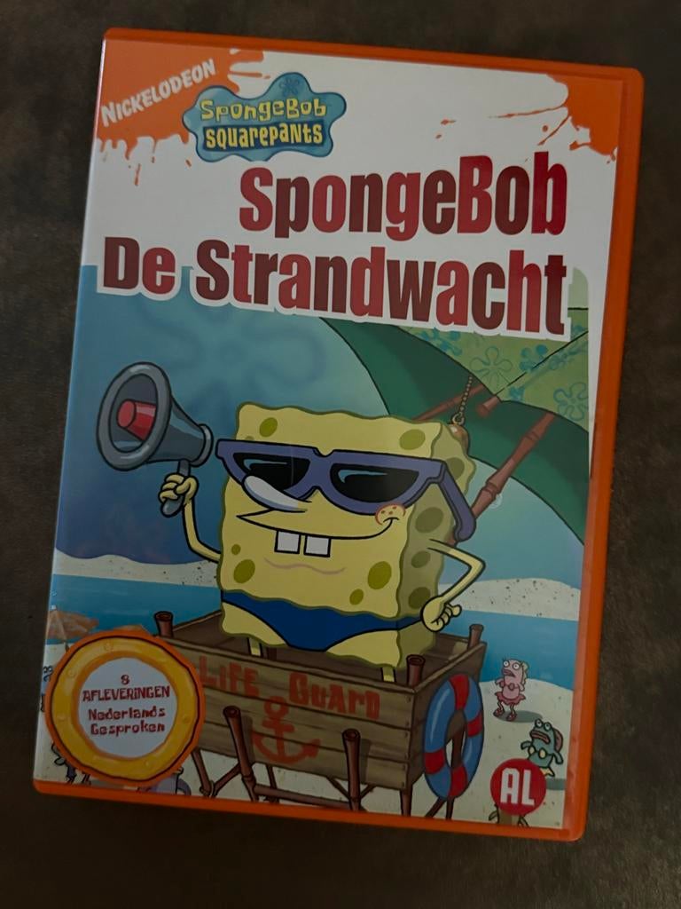 SpongeBob SquarePants: De Strandwacht DVD (Nederlands), Gebruikt, Alle leeftijden, Ophalen of Verzenden, Komedie