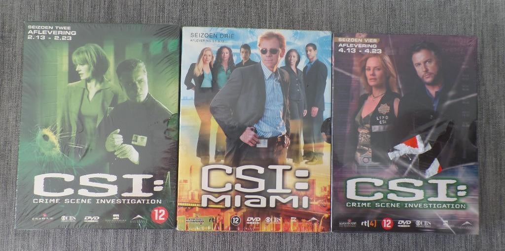 CSI dvd's nieuw, Boxset, Ophalen of Verzenden, Actie en Avontuur, Nieuw in verpakking