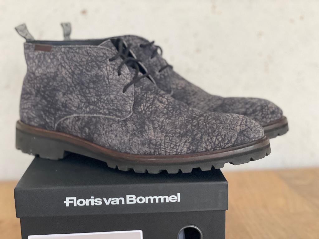 Floris van Bommel leren verterschoen Sturdi maat 45, Bruin, Boots, Floris van Bommel, Ophalen of Verzenden
