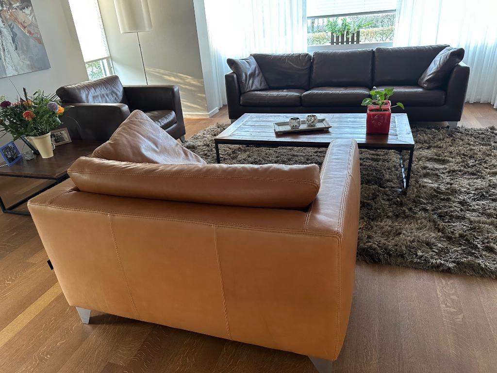 Machalke & Machalke zithoek, Ophalen, 250 tot 300 cm, Gebruikt, 75 tot 100 cm