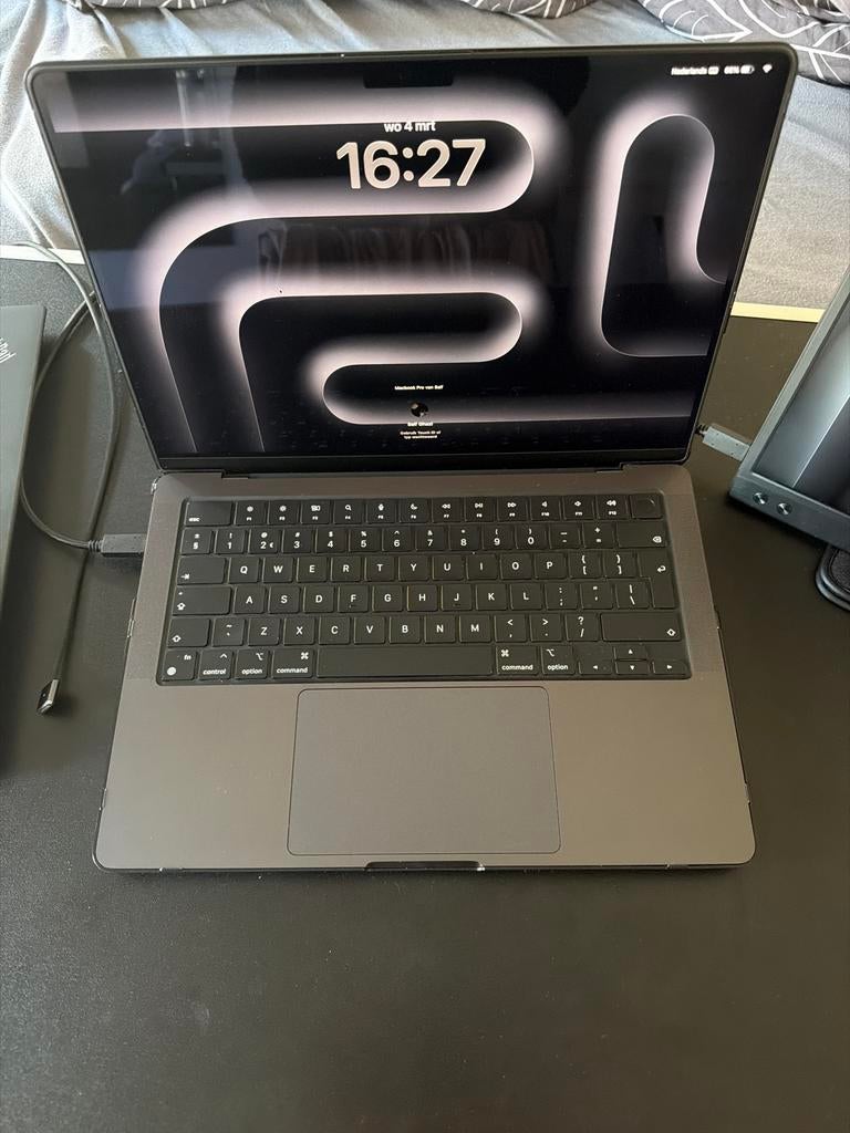 Macbook m4 pro, 15 inch, 512 GB, Zo goed als nieuw, 4 Ghz of meer