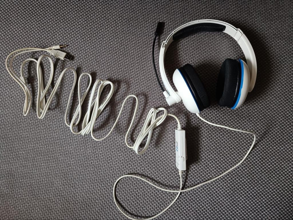 Turtle Beach P11 Gaming Headset PS3 PS4 PC EN MAC, Computers en Software, Headsets, Gebruikt, Turtle Beach, Ophalen of Verzenden