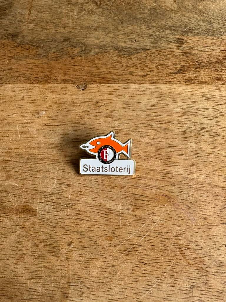 Feyenoord staatsloterij pin, Verzamelen, Ophalen of Verzenden