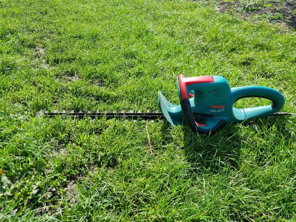 Bosch Heggenschaar AHS 480-24 T, Tuin en Terras, Ophalen of Verzenden, Gebruikt, Elektrisch, Bosch