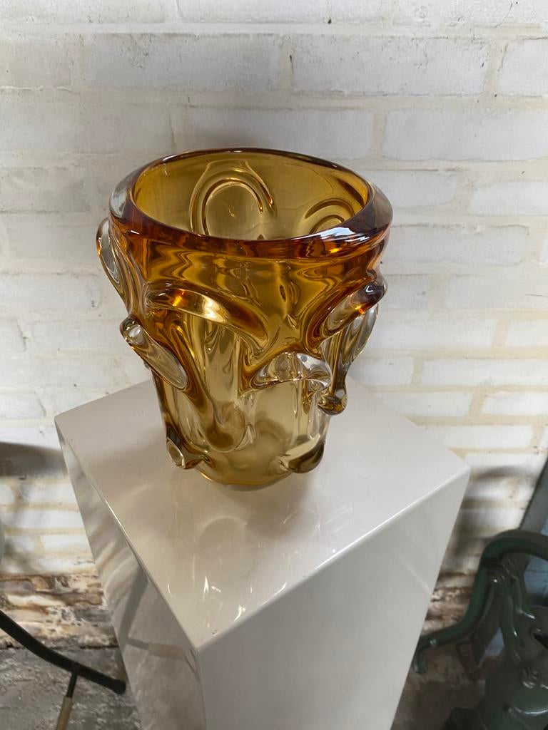 Eichholtz Vaas Aila, een handgeblazen decoratieve vaas, Ophalen