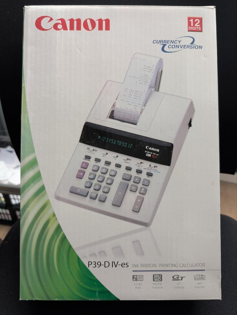 Canon P39-D IV-es, Ophalen, Grafische rekenmachine, Nieuw