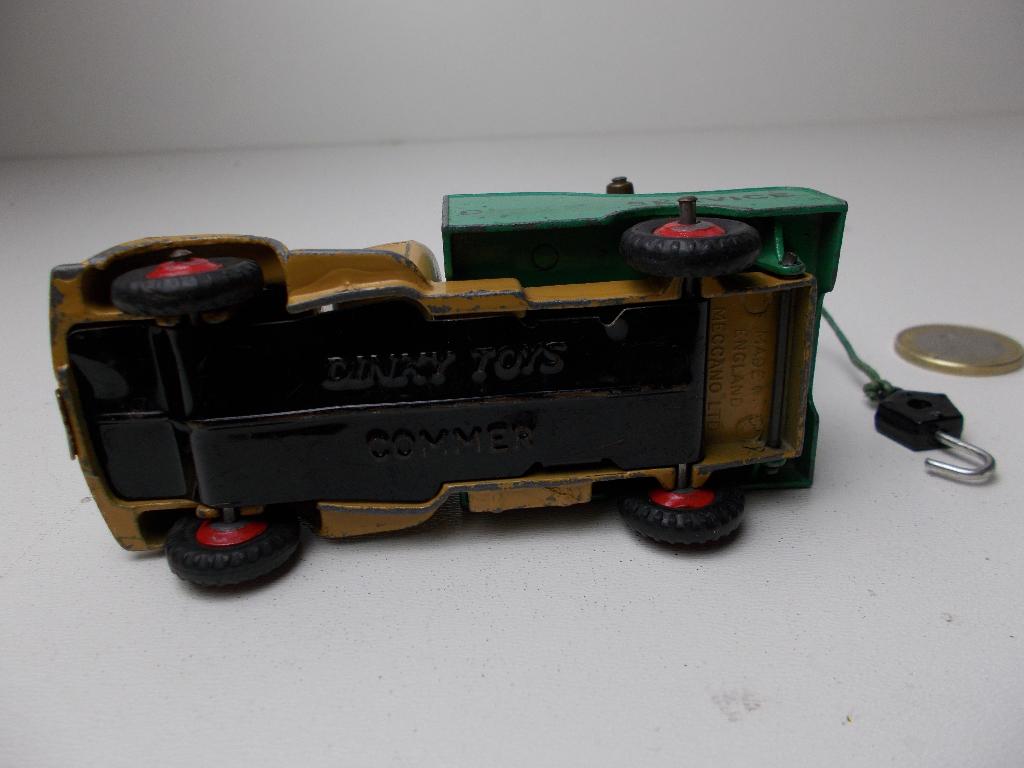 1955 Dinky Toys 430 COMMER BREAKDOWN LORRY + HAAK (-B-), Ophalen of Verzenden, Gebruikt, Bus of Vrachtwagen, Dinky Toys