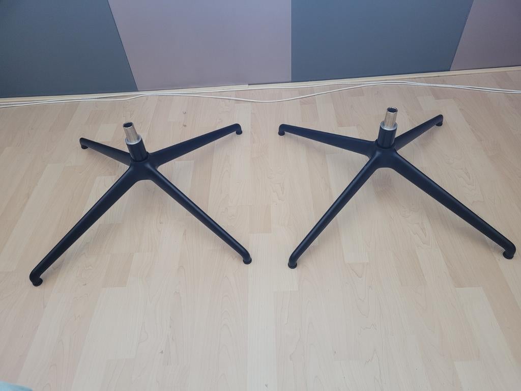 2x Onderstel voor Prominent relaxfauteuil - Zwart metaal, Huis en Inrichting, Stoelen, Ophalen, Twee, Zwart, Nieuw