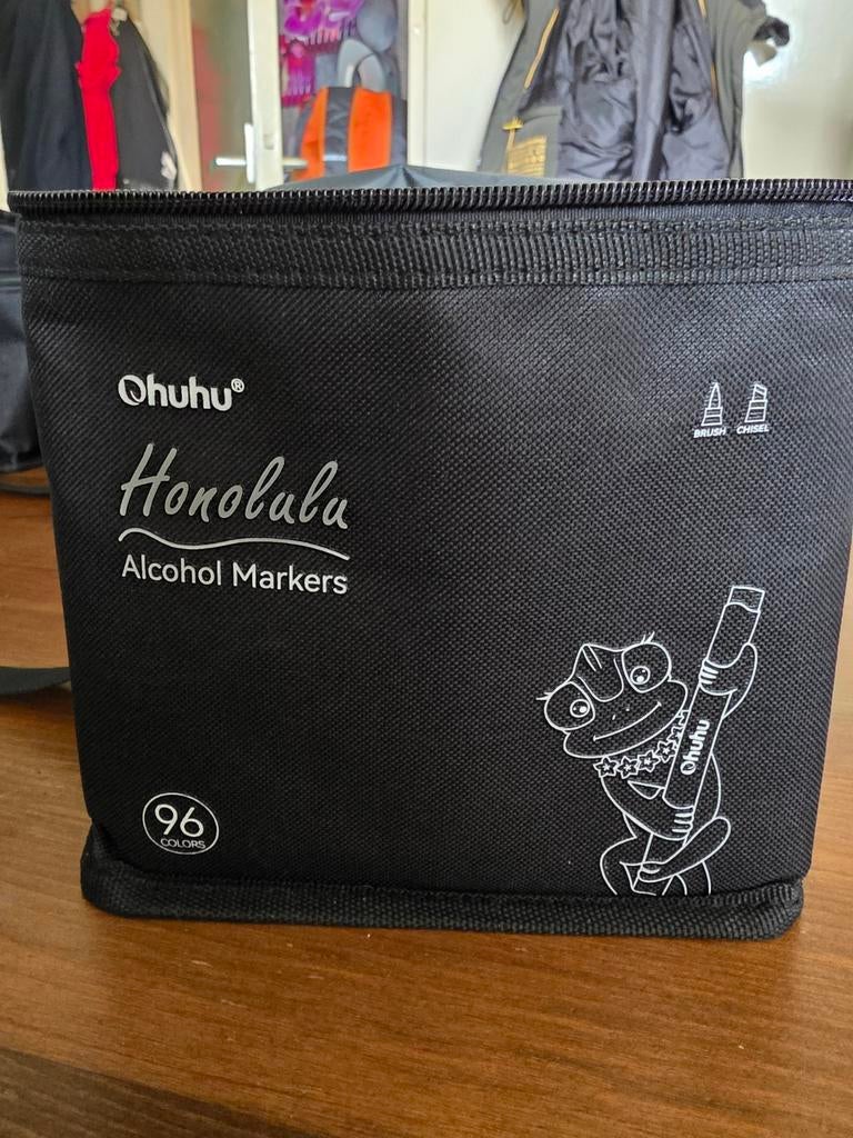 Ohuhu Honolulu alcohol markers pastel set 96 st, Ophalen of Verzenden