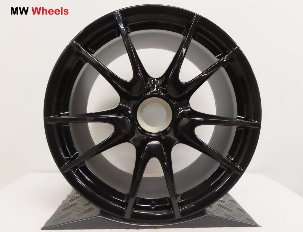 Originele Porsche 911 997 GT3 MKII 19 inch velgen HG zwart, Auto-onderdelen, Banden en Velgen, 19 inch, Velg(en), -, -