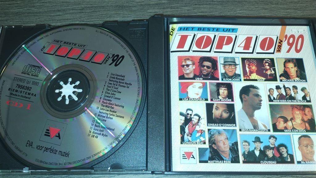Het Beste Uit De Top 40 Van 1990 [2CD], Ophalen of Verzenden, Zo goed als nieuw, Pop
