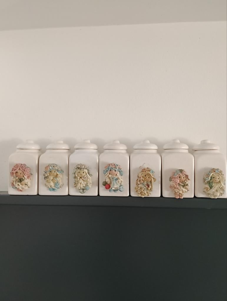 Collectie art kruidenpotjes, Ophalen of Verzenden, Nieuw