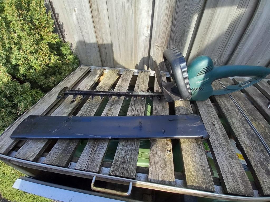 Metabo heggenschaar HS 45 met gesmede messen, Ophalen, Zo goed als nieuw, Elektrisch, Metabo