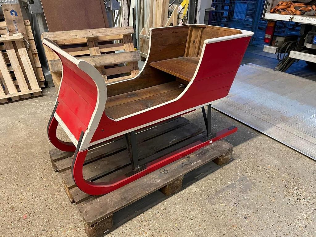 Arreslee / duwslee (rood), Ophalen, Gebruikt