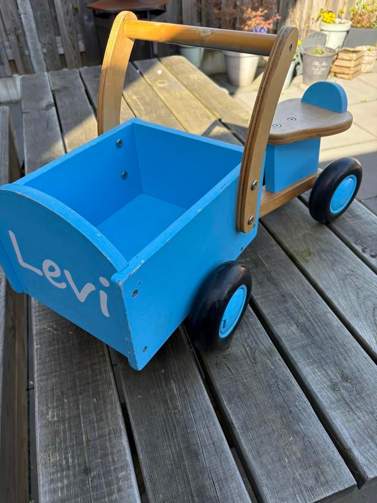 Houten loopbakfiets Levi, Ophalen, Gebruikt, Loopvoertuig