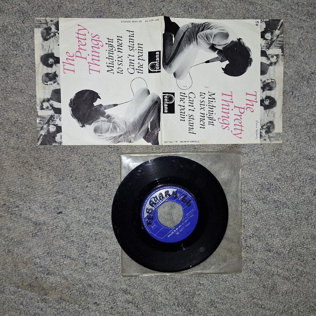 the pretty things - midnight to sex men, Ophalen, Gebruikt, Nederlandstalig