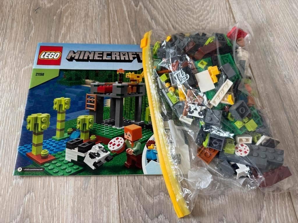 LEGO Minecraft Het Moerasavontuur 21158, Ophalen of Verzenden, Zo goed als nieuw, Losse stenen