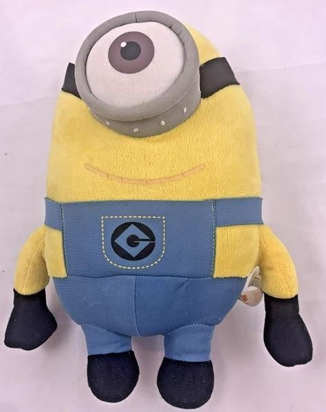 Despicable Me Minion Stuart Knuffel Pluche 28 cm, Kinderen en Baby's, Speelgoed | Knuffels en Pluche, Zo goed als nieuw, Overige typen